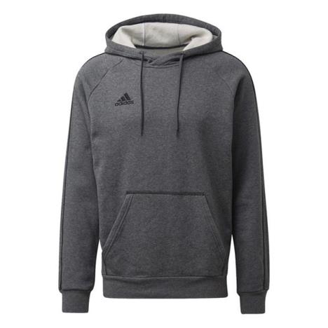 ADIDAS CORE HOODIE CHARCOAL Charcol/White